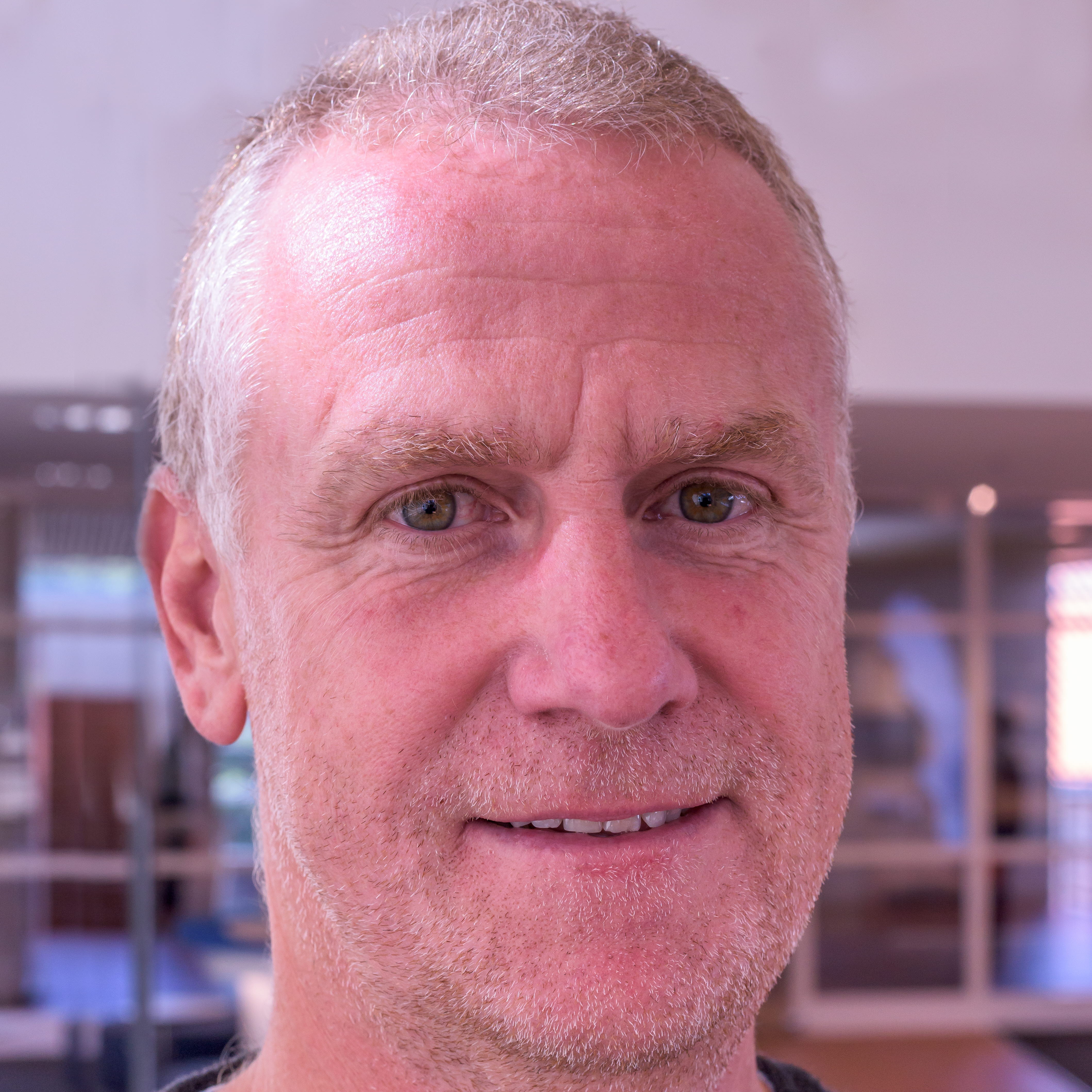 Ansiktsbild på säljare Iain Perry