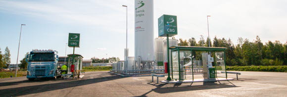 Biogasmack i Mjölby