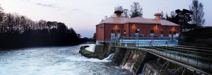 Nykvarn vattenkraftverk.